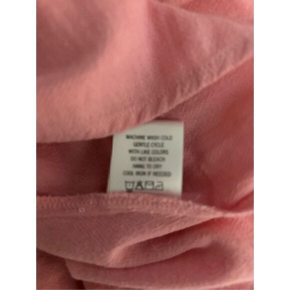 Francesca Mi Ami Backless Pink Open Back Blouson Summer Resort Bohemian Dress - Picture 9 of 9